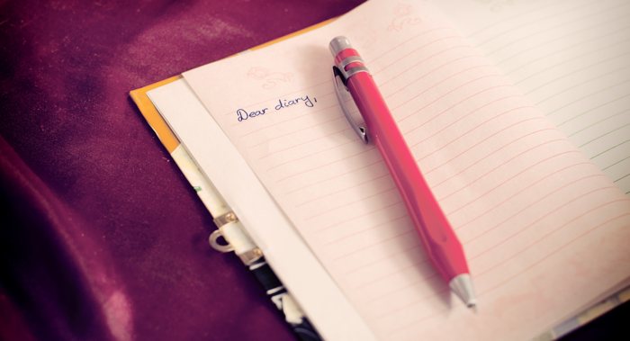Diary writing Diary writing